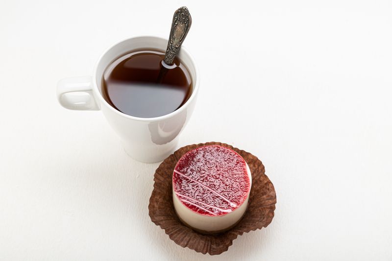 Panna Cotta with seasonal berry coulis